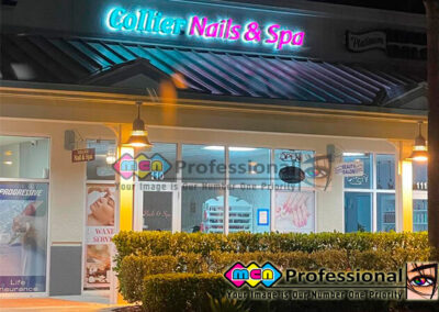 3D illuminated channel letters naples fl