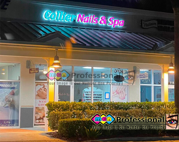 3D illuminated channel letters naples fl
