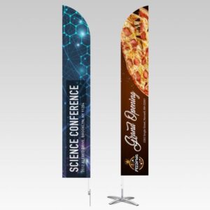 Feather Flying Banners