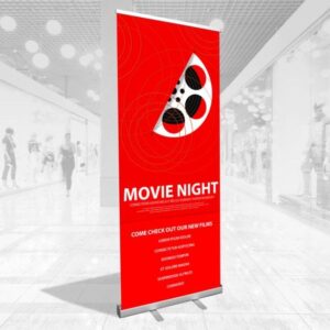 Standard Roll Up Banner Stand