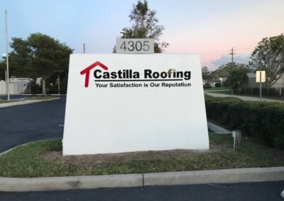 Custom Monument Signs- castilla -Outdoor signs