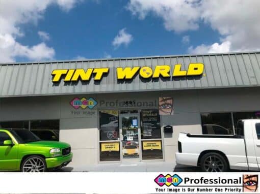Custom Outdoor Wall Signs Lettering – large o small