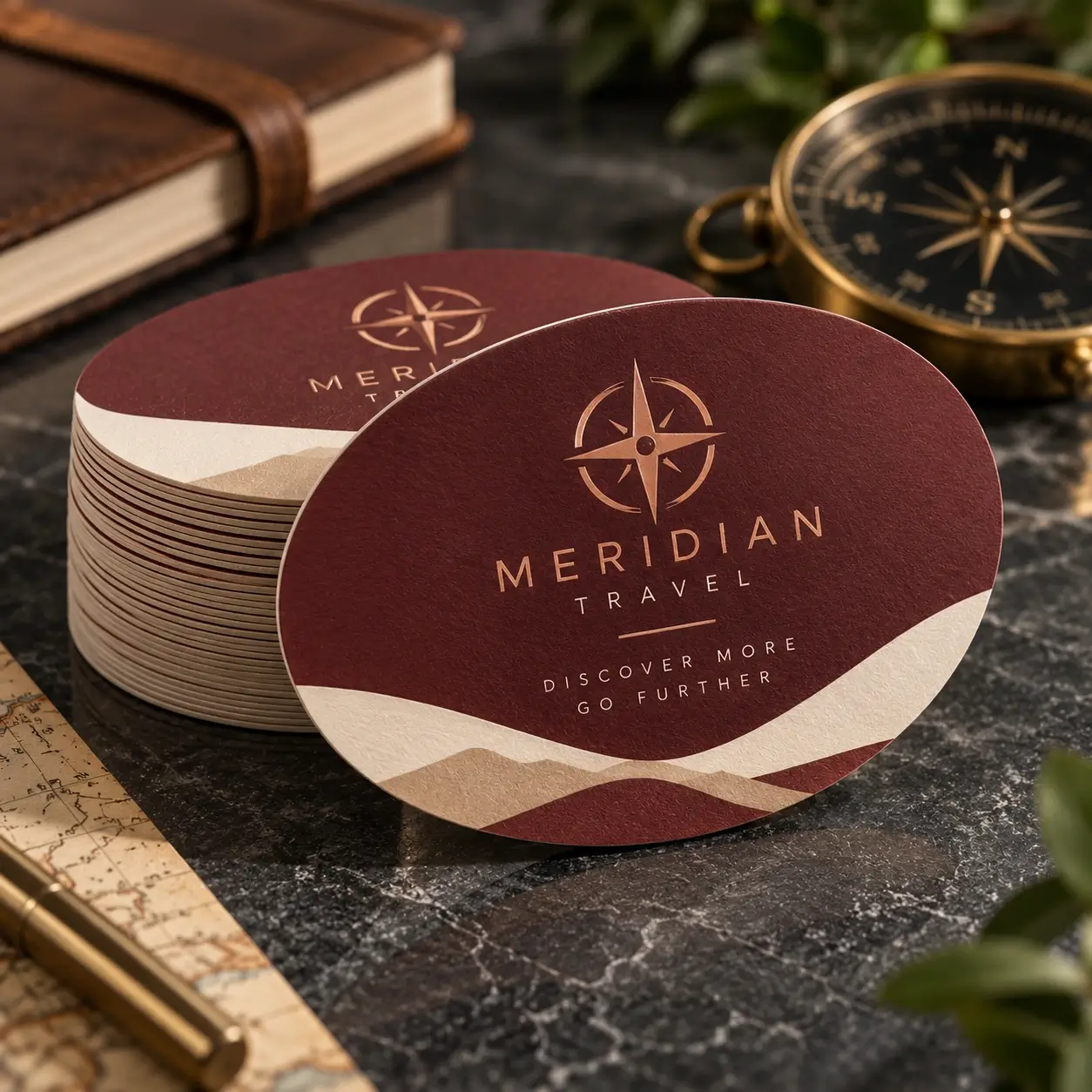 Oval-Business-Cards