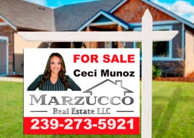 Yard Sign Realtor for sale – Naples fl