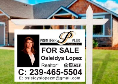 Realtor Yard Sign for sale – Naples fl