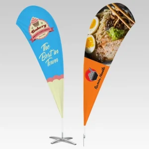 Teardrop Flying Banners