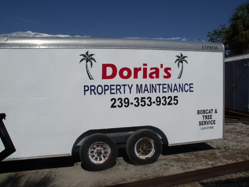 Vehicle Graphic Naples FL-Dorias