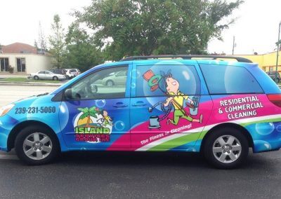 Vehicle Wraps island t