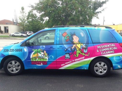 Vehicle Wraps island t