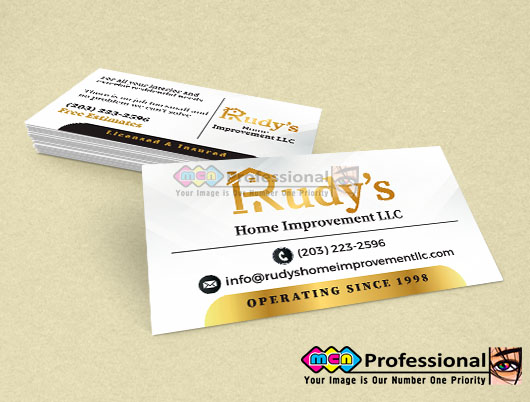 Raised Spot UV Business Cards
