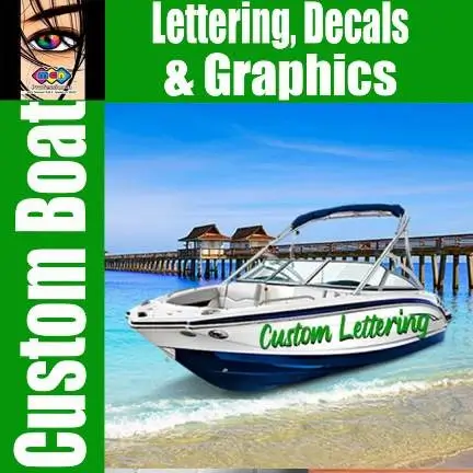 Custom Boat Lettering