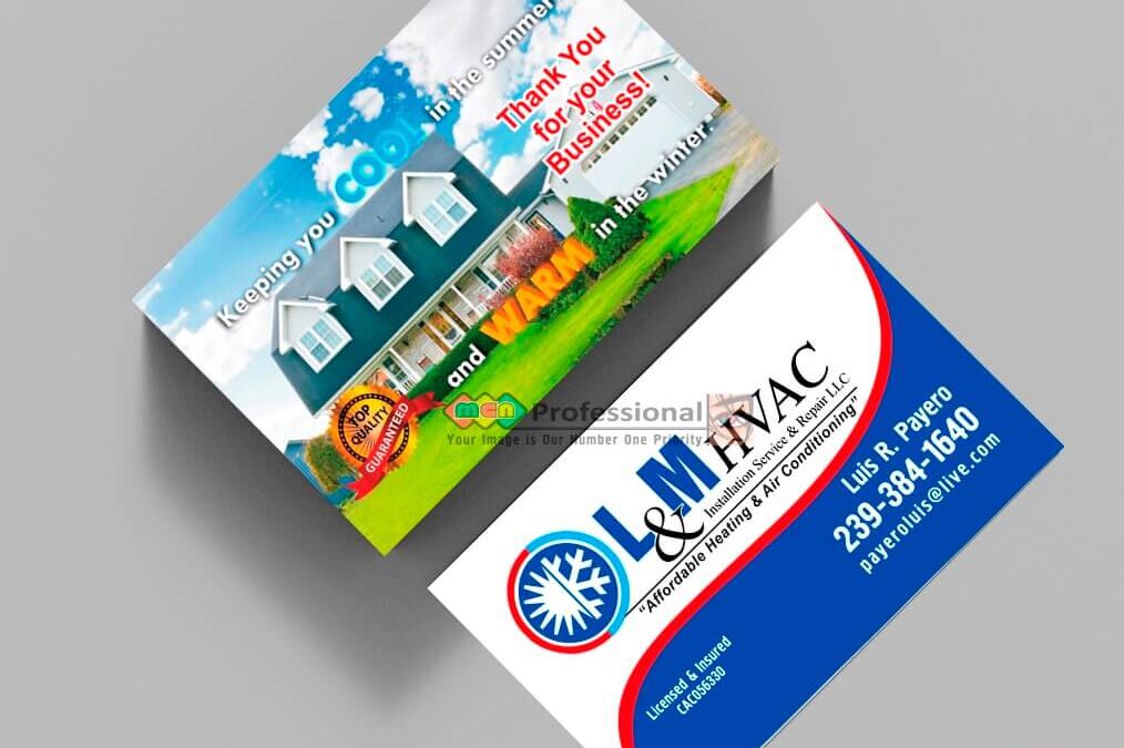 air conditioning business cards naples fl