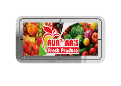 Custom Business Vinyl Banner Aurora Fresh