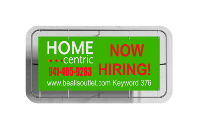 Custom Business Vinyl Banner Home Centric