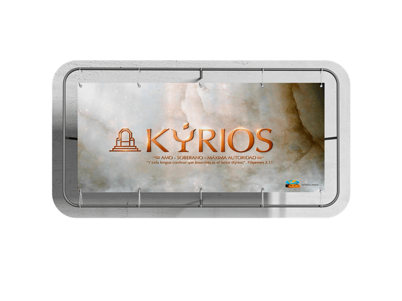 custom business vinyl banner kyrios