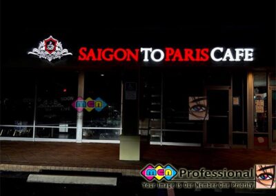 Saigon to Paris Café naples