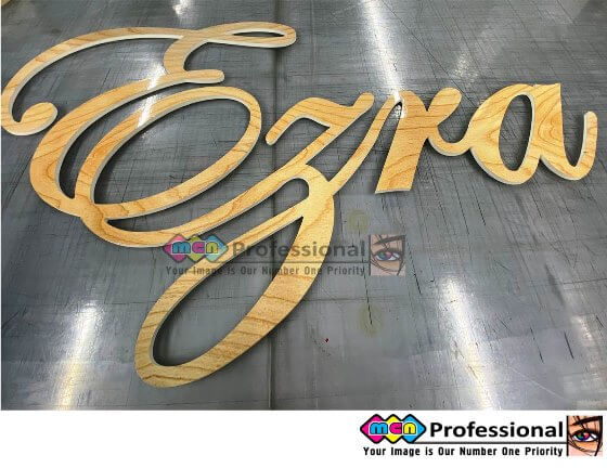 interior indoor wall signs lettering ez