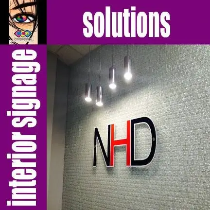 custom interior signage solutions