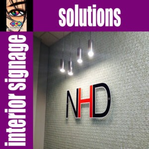 custom interior signage solutions