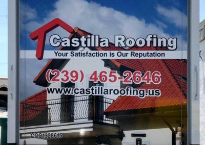 Castilla Roofing Truck Wraps