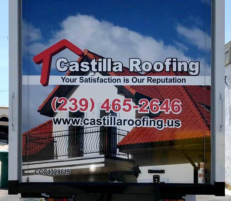 Castilla Roofing Truck Wraps