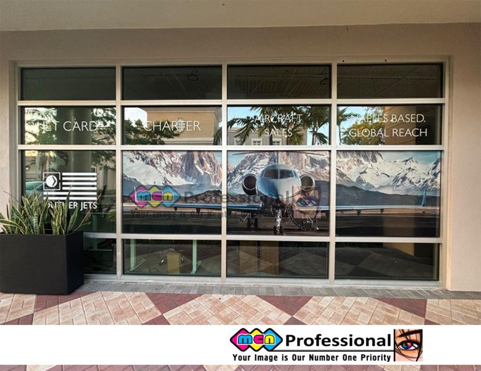 window lettering and graphics custom naples